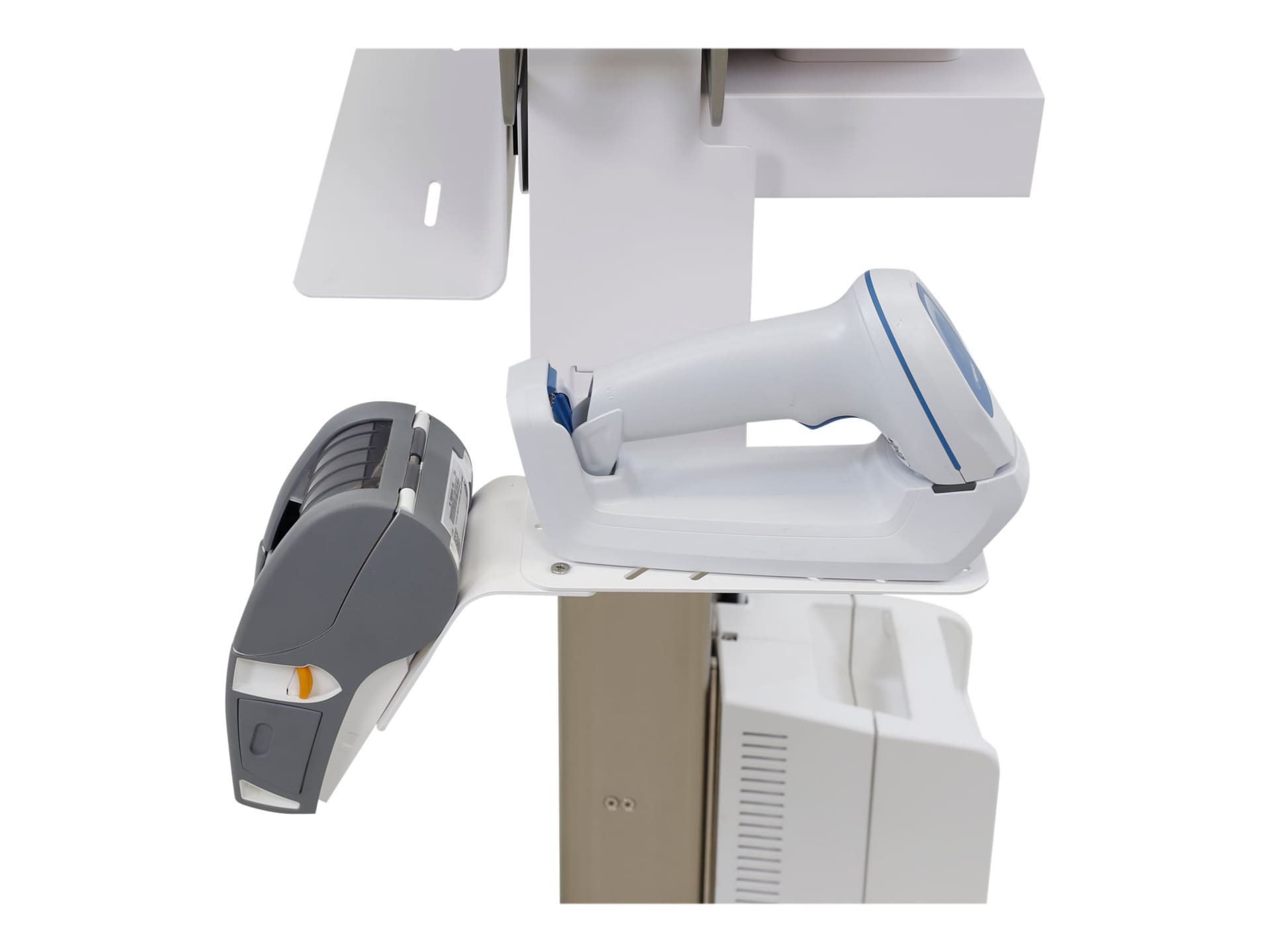 Ergotron Slim 2.0 - mounting component - for barcode scanner - white