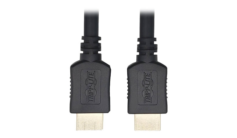 Tripp Lite HDMI Cable 8K @ 60Hz High-Speed Dynamic HDR 4:4:4 M/M Black 10ft - HDMI cable - 3 m