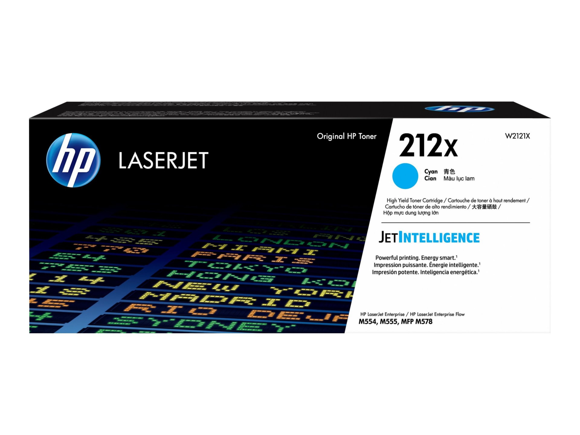 HP 212X Original High Yield Laser Toner Cartridge - Cyan - 1 Each