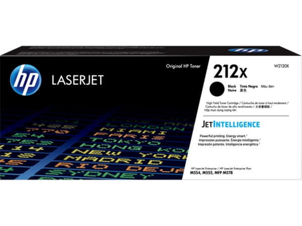 HP 212X High Yield LaserJet Toner Cartridge - Black