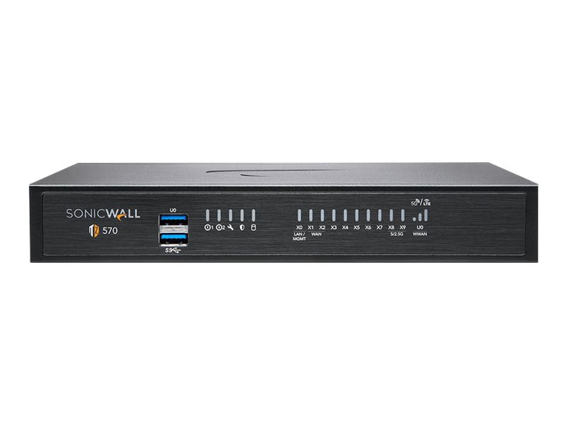 SonicWall TZ570P - Advanced Edition - security appliance - with 1 year Tota