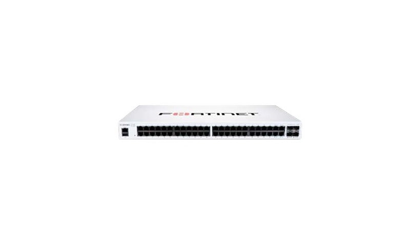 Fortinet FortiSwitch 148F - switch - 48 ports - managed - rack-mountable