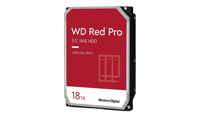 WD Red Pro WD181KFGX - hard drive - 18 TB - SATA 6Gb/s