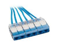 Panduit QuickNet network cable - 25 ft - blue