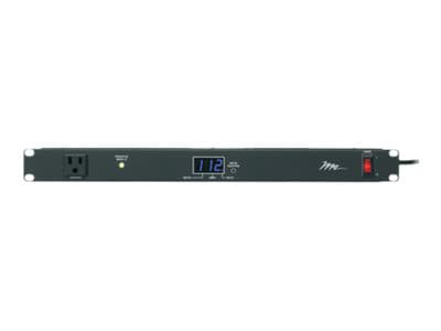 Middle Atlantic Essex Series Rack Mounted Power Distribution Unit - Horizontal Rack PDU with Local Meter - 9 Outlet