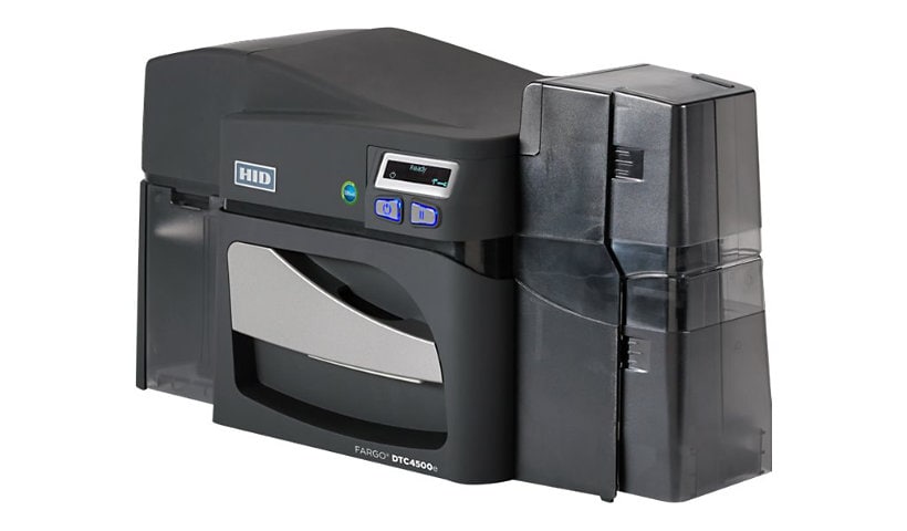 HID FARGO DTC4500e - plastic card printer - color - dye sublimation/thermal resin