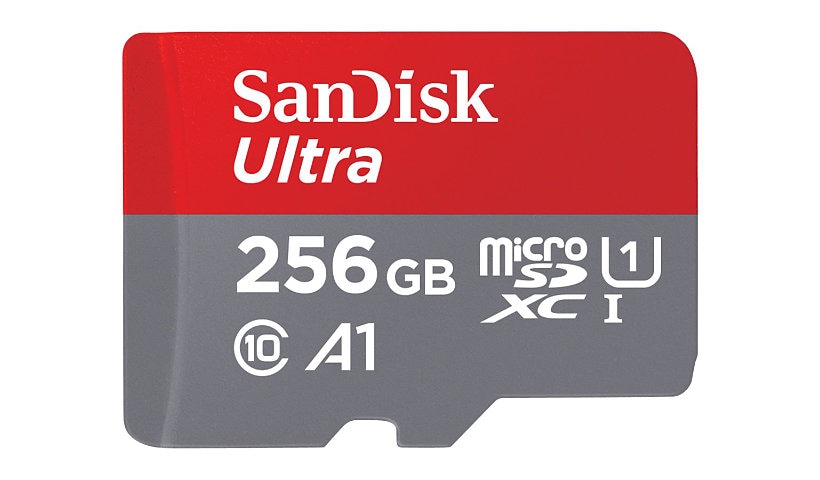 SanDisk Ultra - flash memory card - 256 GB - microSDXC UHS-I