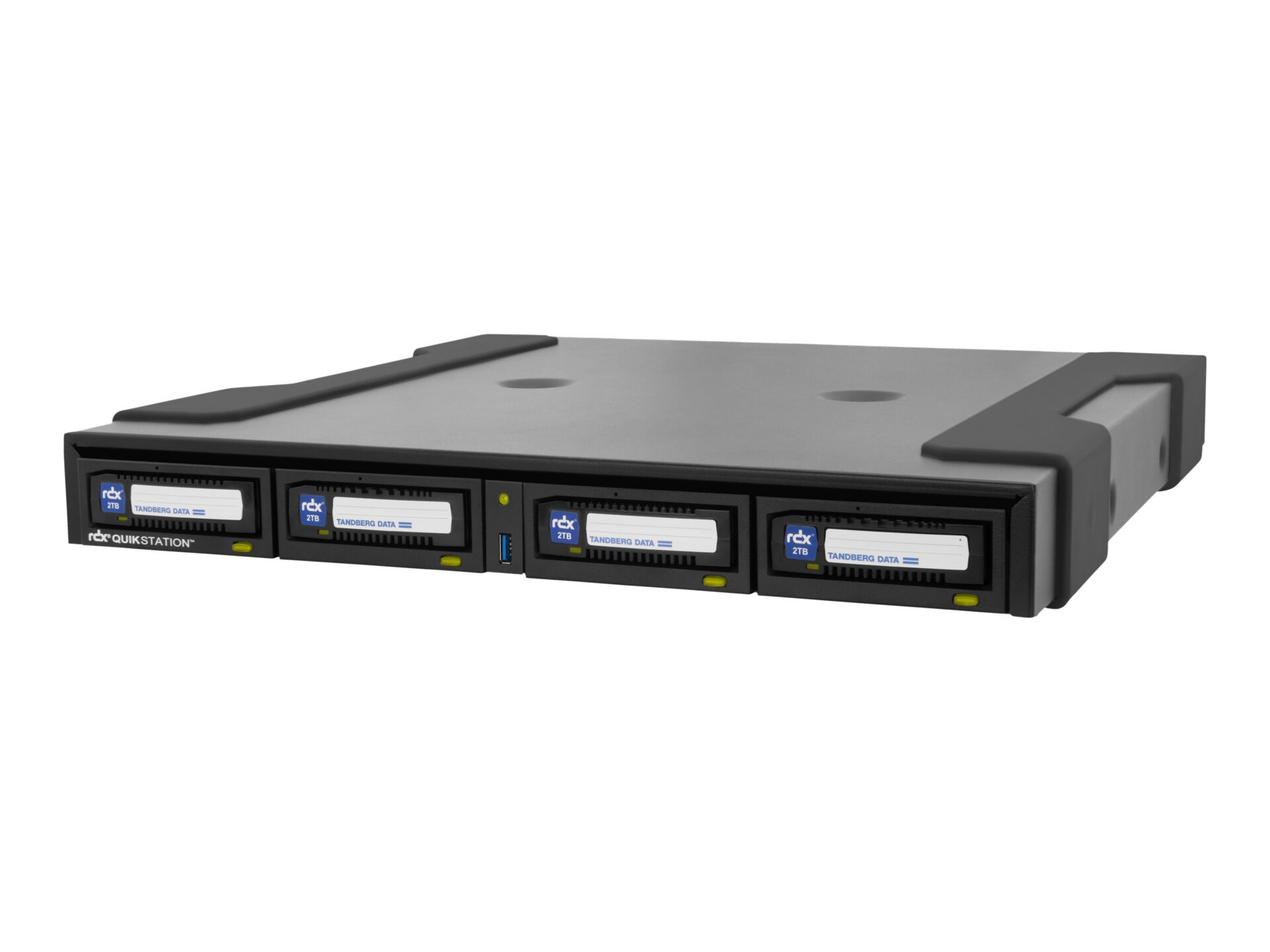 Tandberg Data RDX QuikStation 4 - RDX library - Gigabit Ethernet - external