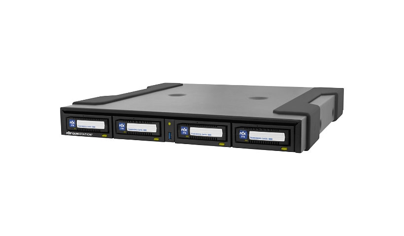 Tandberg Data RDX QuikStation 4 - RDX library - Gigabit Ethernet - external