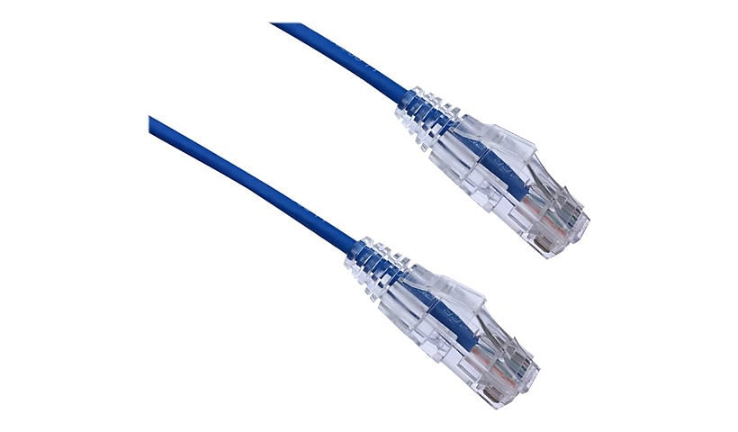 Axiom 5' CAT6A BENDnFLEX Ultra-Thin Snagless Patch Cable - Blue