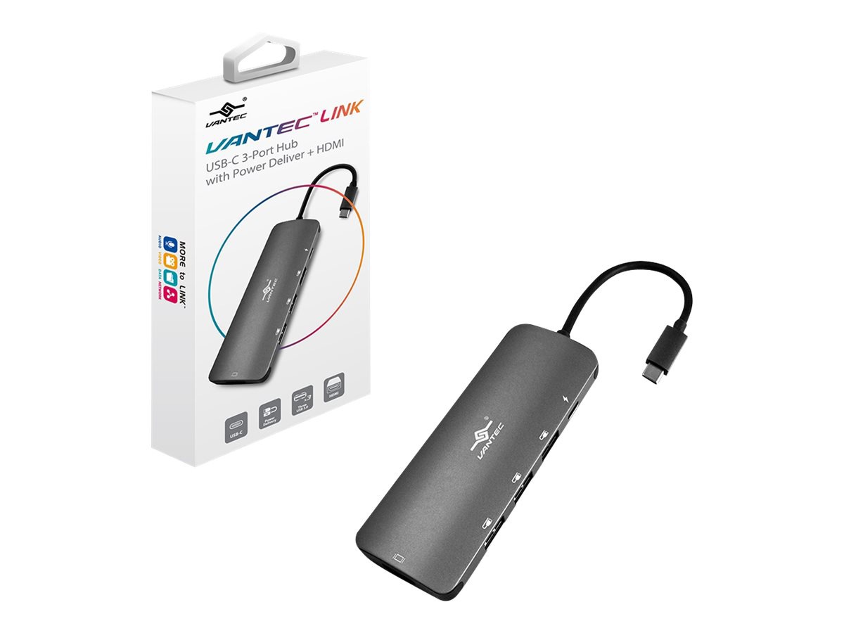 VANTEC AC CB-CU301HSPD USB-C 3PORT