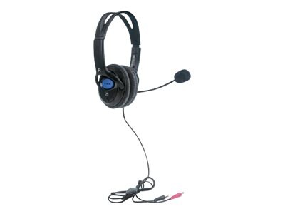 Manhattan Stereo Full Size Headset (Promo) - Wired - Black
