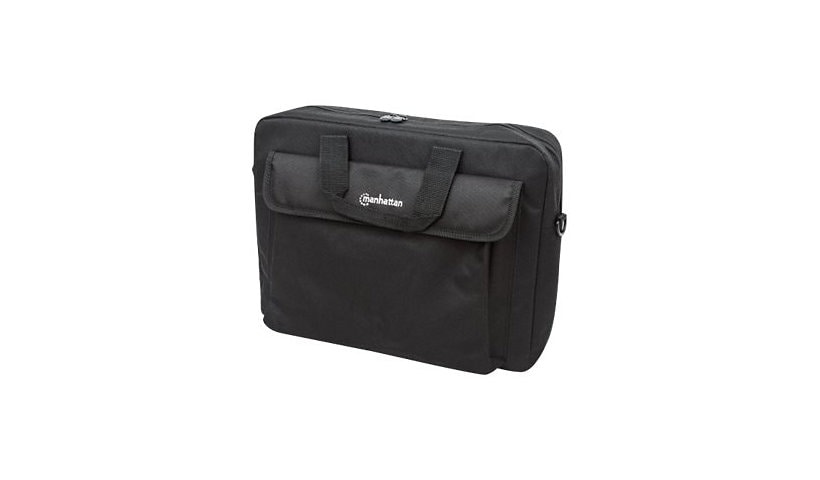 Manhattan London Laptop Bag 15,6", Top Loader, Black, LOW COST, Accessories
