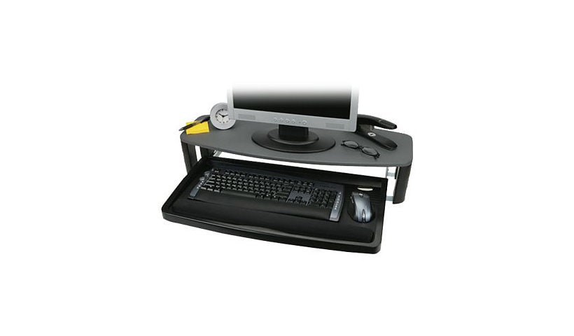 Kensington Over/Under Keyboard Drawer with SmartFit System - monitor stand
