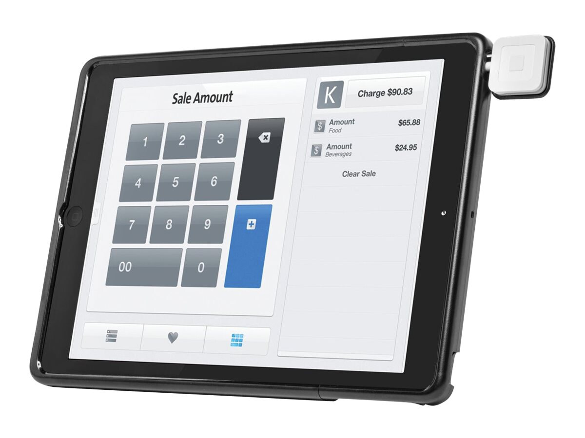 Kensington SecureBack Payments Enclosure - back cover for tablet