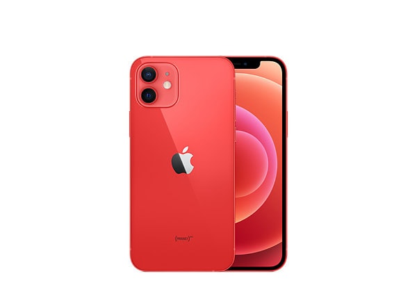 Apple iPhone 12 - (PRODUCT) RED - red - 5G smartphone - 128 GB - CDMA / GSM