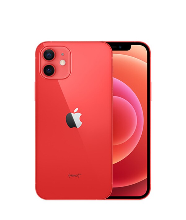 Apple iPhone 12 - (PRODUCT) RED - red - 5G smartphone - 64 GB