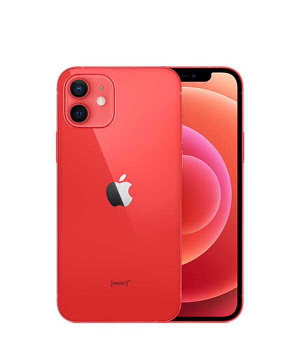 Apple iPhone 12 - (PRODUCT) RED - red - 5G smartphone - 64 GB - CDMA / GSM