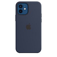 Apple Silicone Case with MagSafe for iPhone 12/12 Pro - Deep Navy