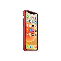 Apple Silicone Case with MagSafe for iPhone 12/12 Pro - Red
