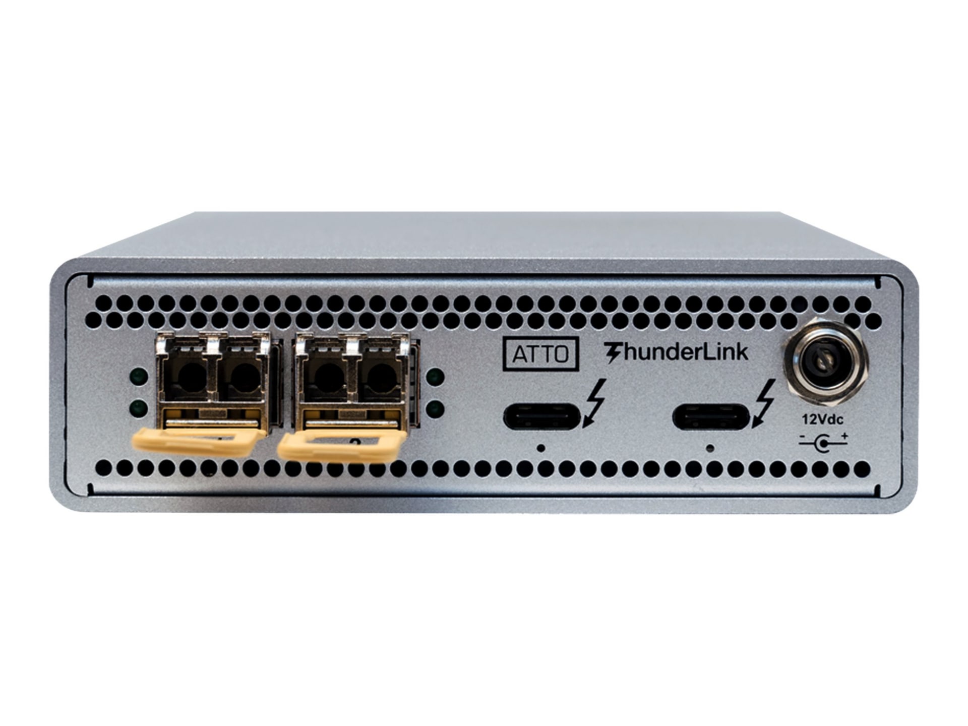 ATTO ThunderLink NS 3252 - network adapter - Thunderbolt 3 - 25 Gigabit SFP28 x 2 - TAA Compliant
