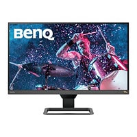 BenQ Entertainment EW2780Q 27" Class WQHD LCD Monitor - 16:9 - Metallic Gray, Metallic Black