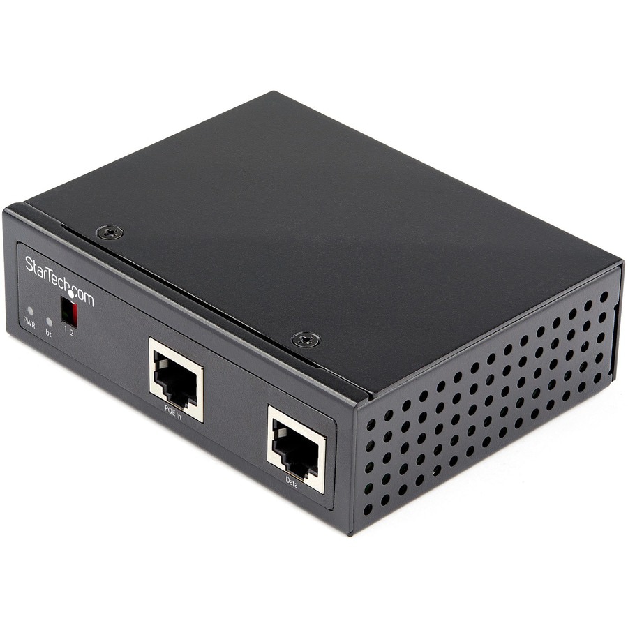 StarTech.com Industrial Gigabit PoE Splitter - 90W Ultra Power Over Ethernet 802.3bt  -40C to +75C