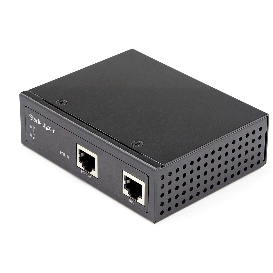 StarTech.com Industrial Gigabit PoE Injector 90W 802.3bt UPoE -40C to +75C