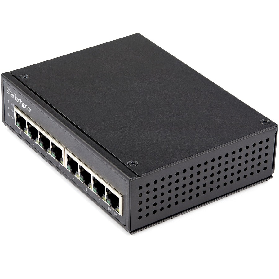 Managed PoE Switch, 8 Port Industrial PoE Switch