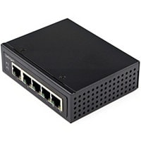 StarTech.com Industrial 5 Port Gigabit PoE Switch - 30W - Power Over Ethernet GbE PoE+ Network IP-30