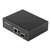 StarTech.com Industrial Fiber to Ethernet Media Converter 1Gbps SFP to RJ45