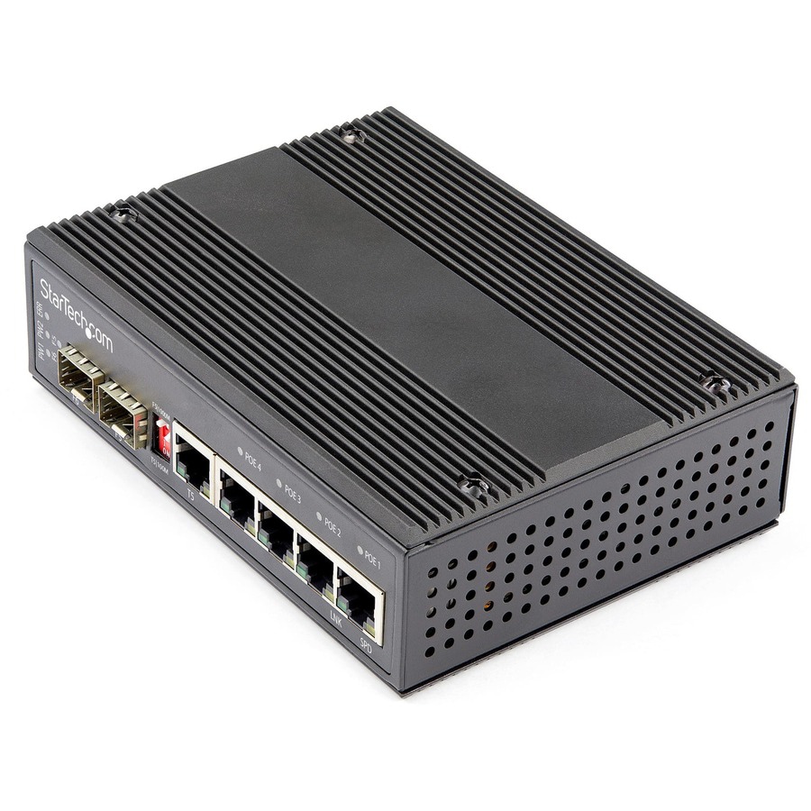 Industrial 4-Port Gigabit PoE++ 1-Port Gigabit RJ-45 1-Port Gigabit SFP  Switch