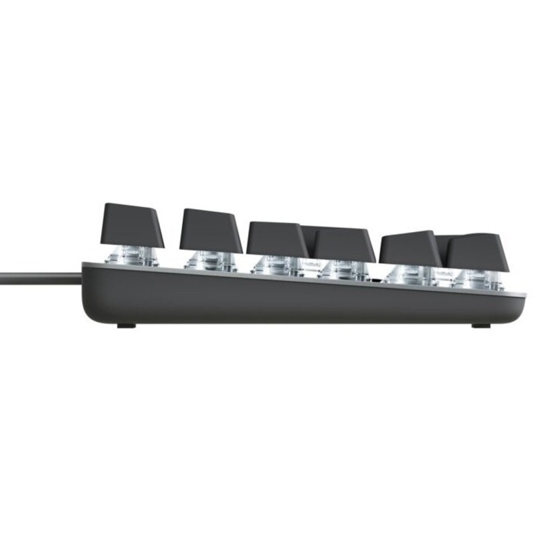 Thumbnail 3 of 8 for Logitech K845 Mechanical Illuminated Corded Aluminum Keyboard TTC Switches - Blue (Clicky) - keyboard