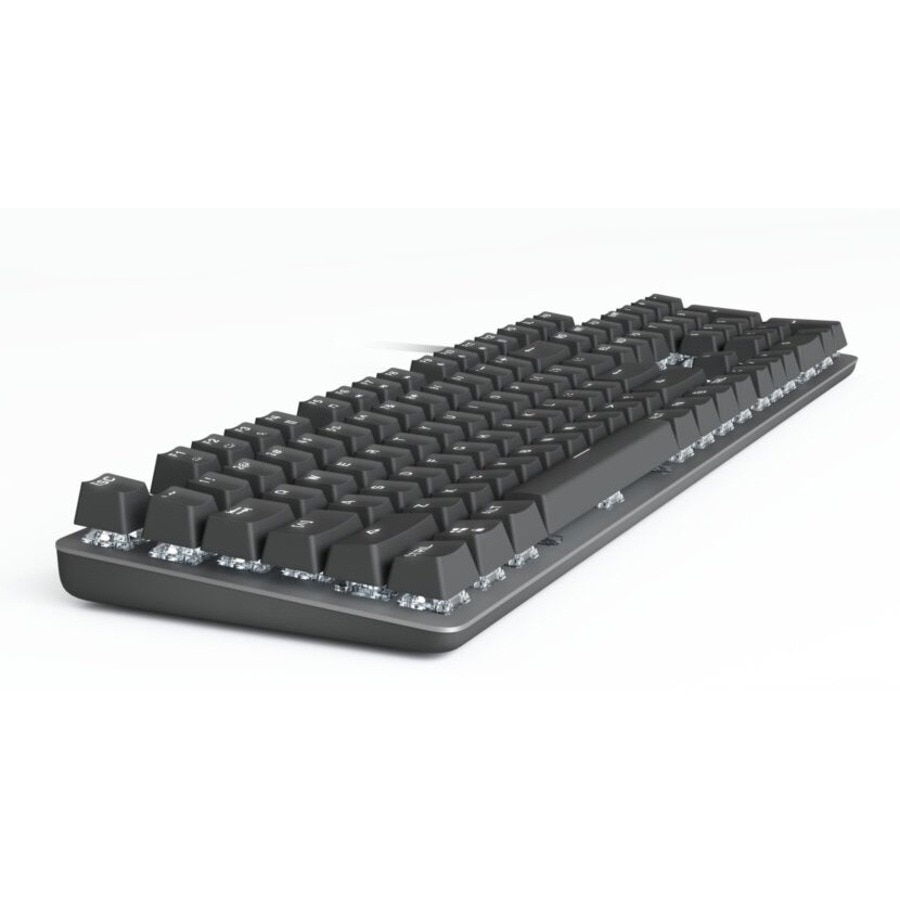 Thumbnail 6 of 8 for Logitech K845 Mechanical Illuminated Corded Aluminum Keyboard TTC Switches - Blue (Clicky) - keyboard