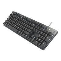 Logitech K845ch Mechanical Illuminated Corded Aluminum Keyboard Cherry MX Switches - Red (Linear) - keyboard