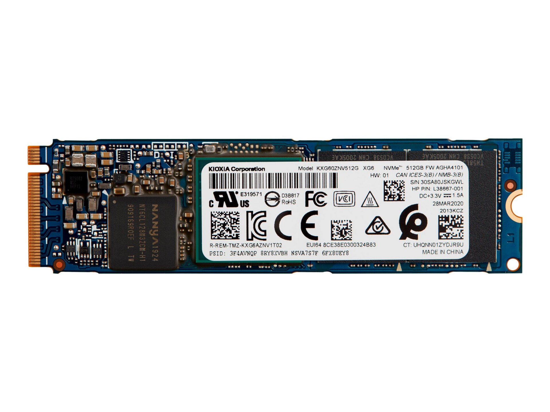 HP - SSD - 512 GB - PCIe 3.0 x4 (NVMe) - promo