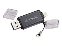 Verbatim Store 'n' Go Dual USB Flash Drive for Lightning Devices - USB flash drive - 16 GB