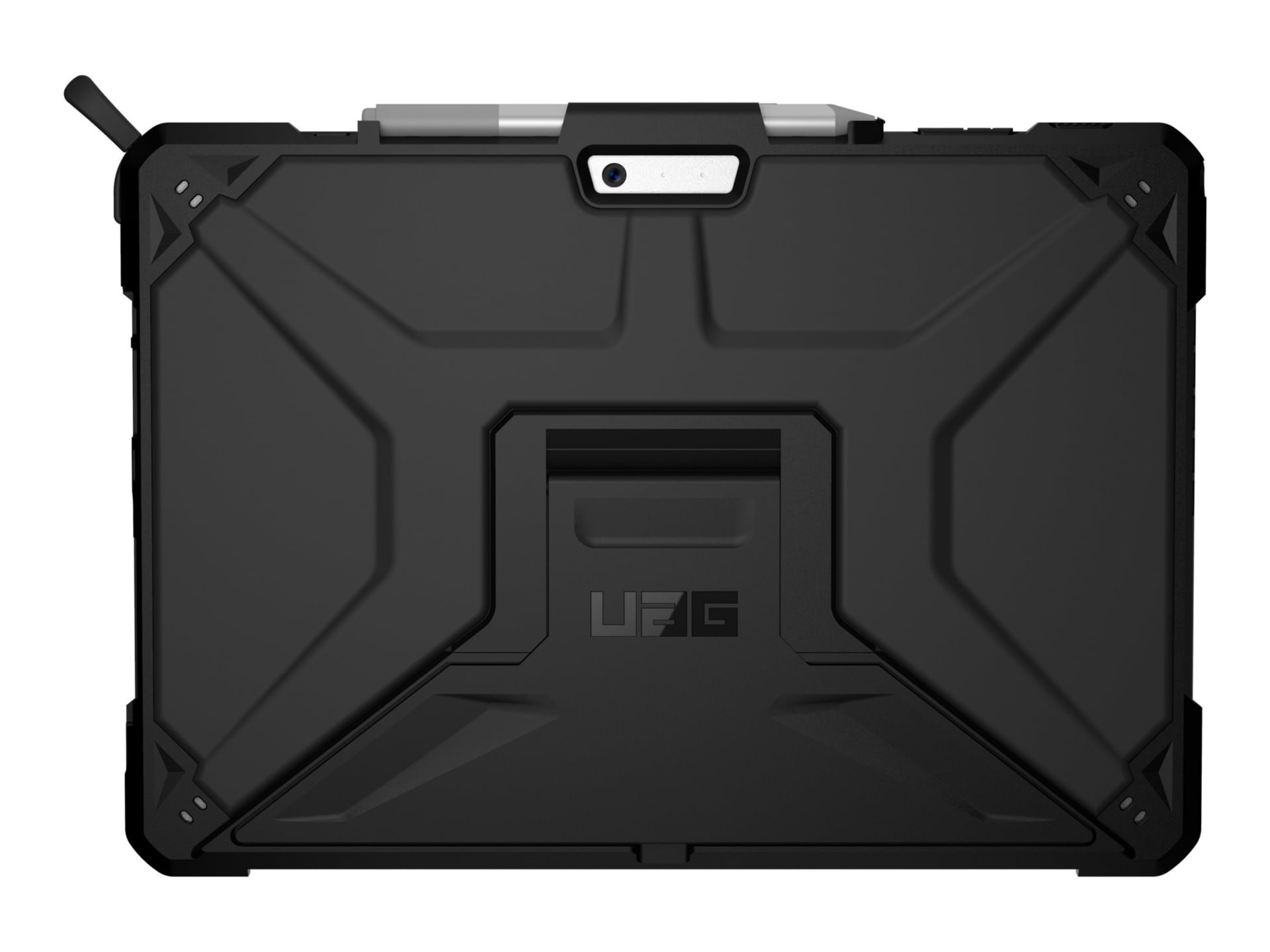 UAG Rugged Case for Microsoft Surface Pro 7+/7/6/5/LTE/4 - Metropolis SE Black - back cover for tablet