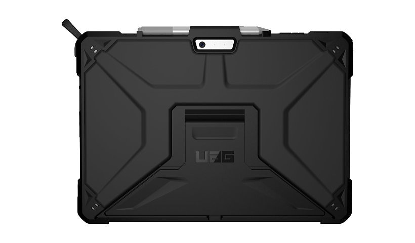 UAG Rugged Case for Microsoft Surface Pro 7+/7/6/5/LTE/4 - Metropolis SE Black - back cover for tablet