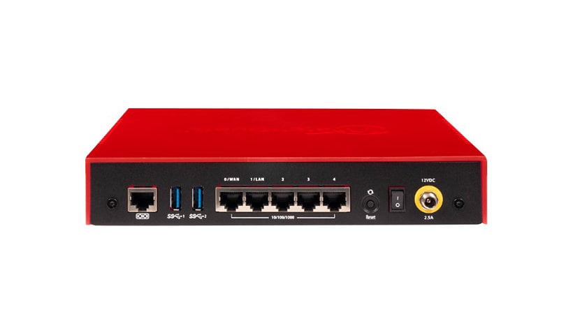 WatchGuard Firebox T20-W - security appliance - Wi-Fi 5, Wi-Fi 5 - with 1 year Basic Security Suite