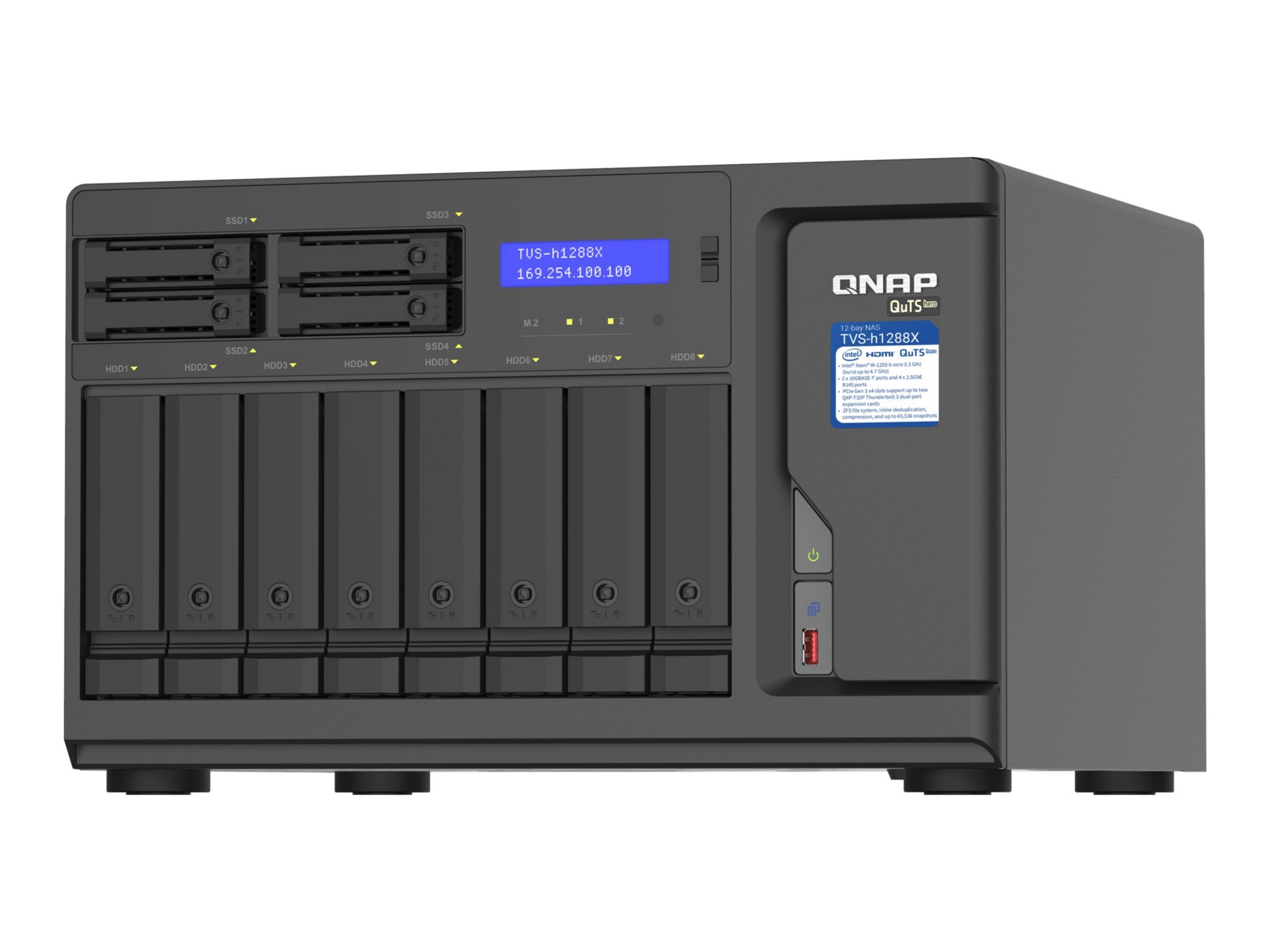 QNAP TVS-h1288X - serveur NAS