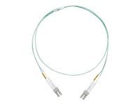 CommScope SYSTIMAX InstaPATCH 360 3m LC/UPC to LC/UPC Duplex Riser Fiber Patch Cord - Aqua