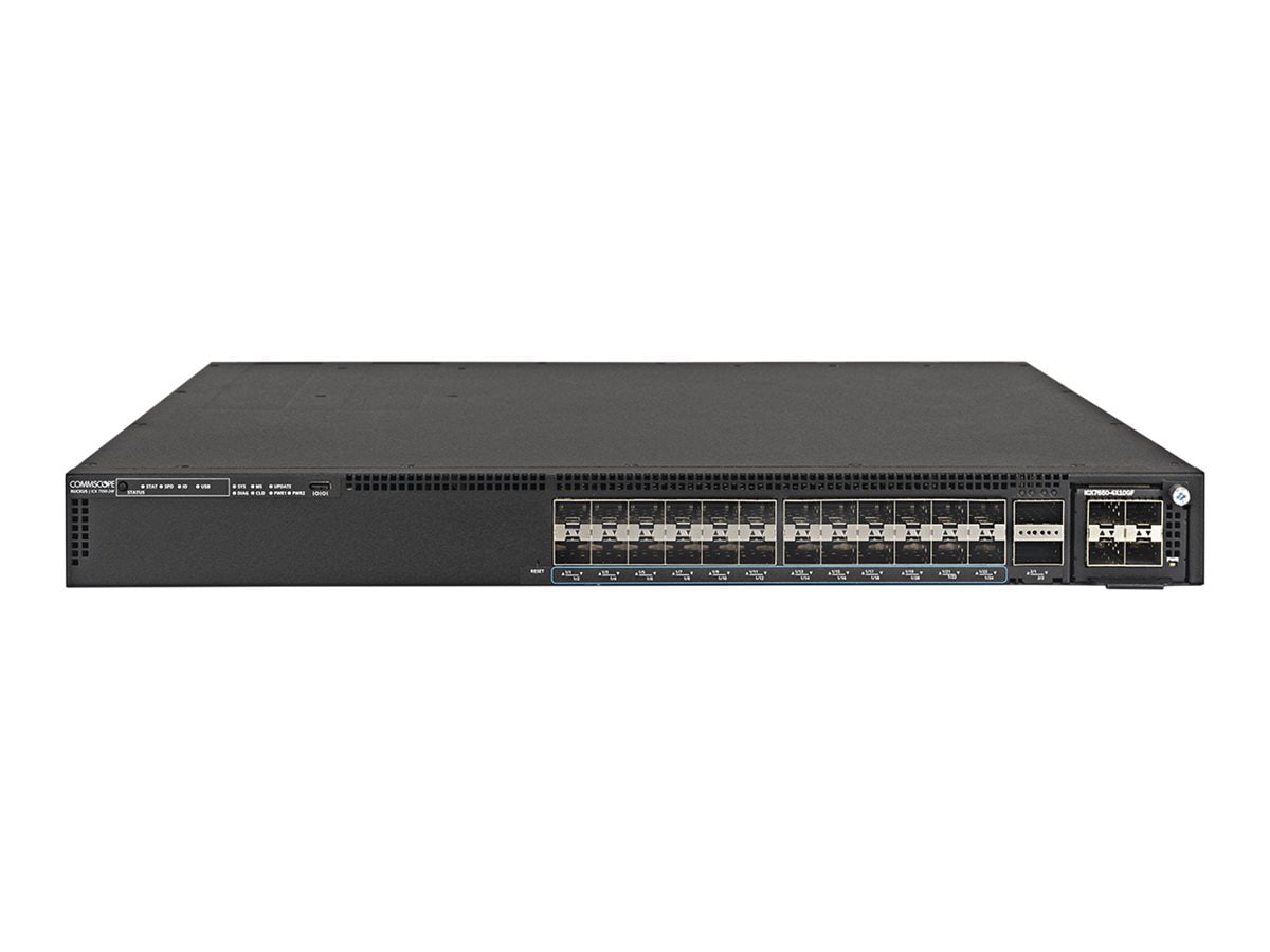 Ruckus ICX 7550-24F - switch - 24 ports - managed - rack-mountable