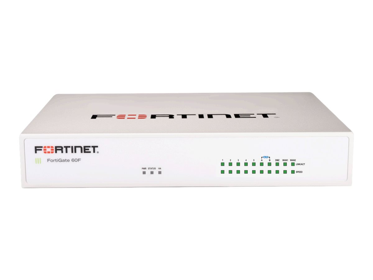 Fortinet FortiWiFi 60F - security appliance - Wi-Fi 5, Wi-Fi 5