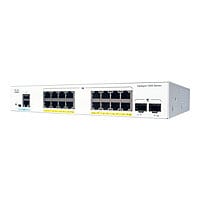 Cisco Catalyst 1000-16P-2G-L - switch - 16 ports - managed - rack-mountable
