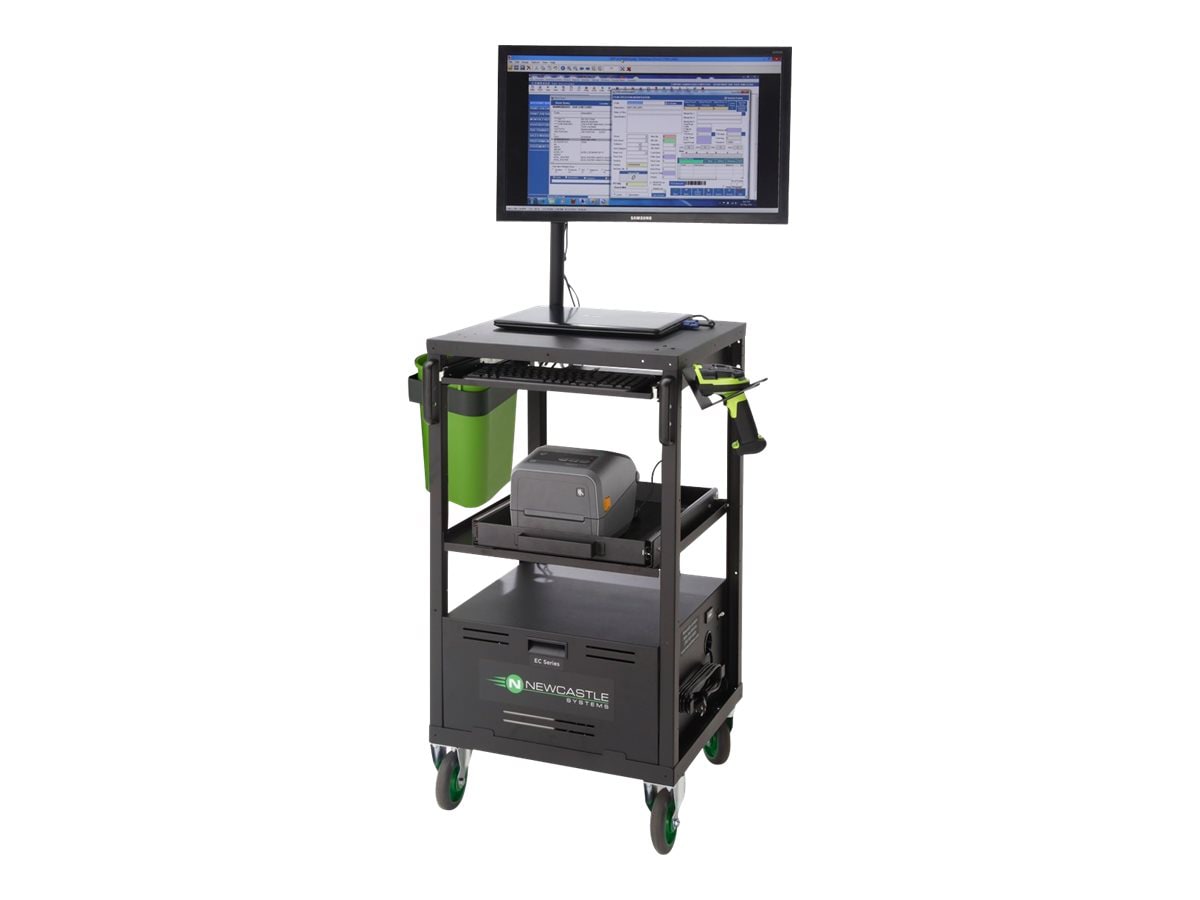 Newcastle Systems EcoCart Series EC350 Mobile Powered Workstations cart - b