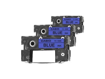 Casio - 3 - blue - printer transfer ribbon