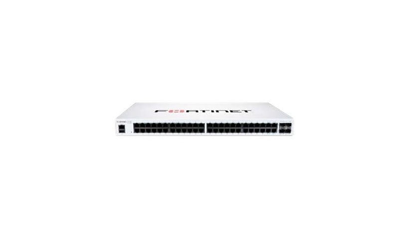 Fortinet FortiSwitch 148F PoE Firewall Appliance with 5 Year FortiCare Supp