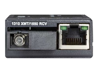 Black Box MultiPower - fiber media converter - 10Mb LAN, 100Mb LAN - TAA Compliant