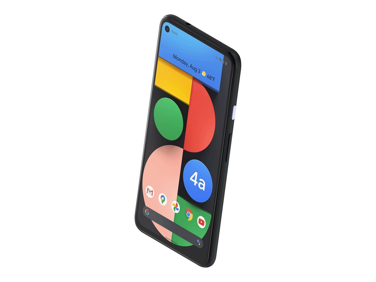 Google Pixel 4a with 5G - just black - 5G smartphone - 128 GB - CDMA / GSM